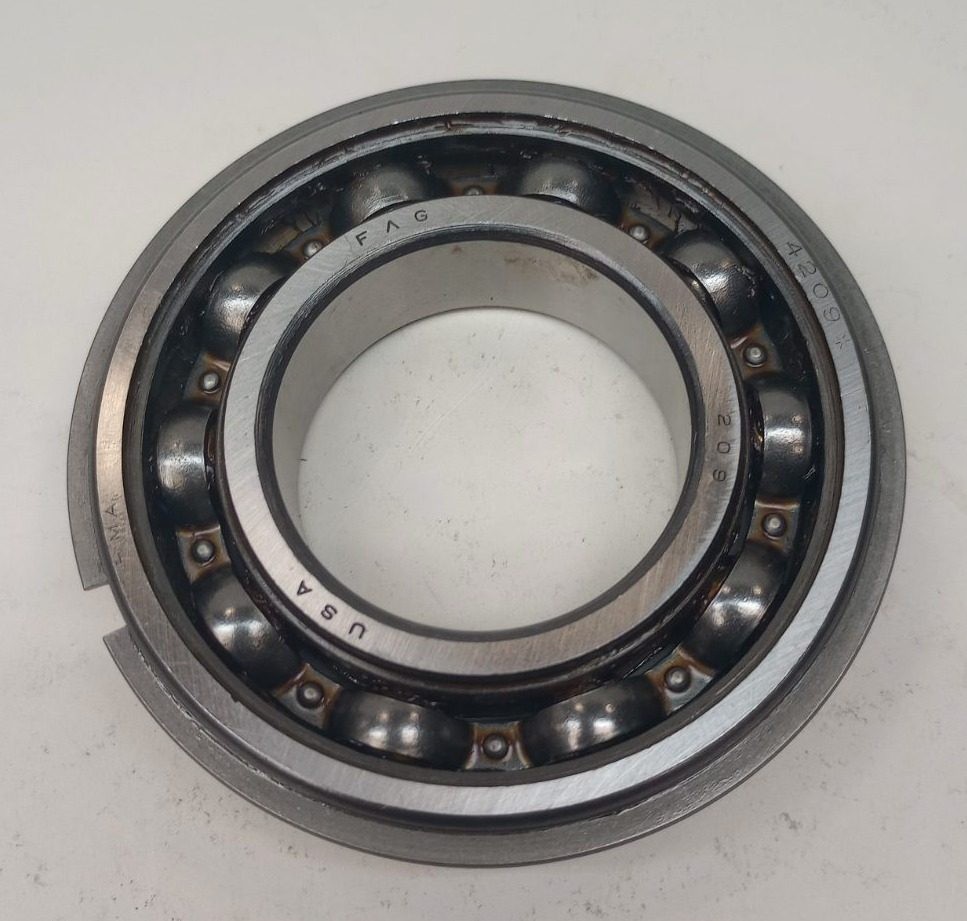FAG 209-NR Ball Bearing Deep Groove 45X85X19mm 209NR With Snap Ring