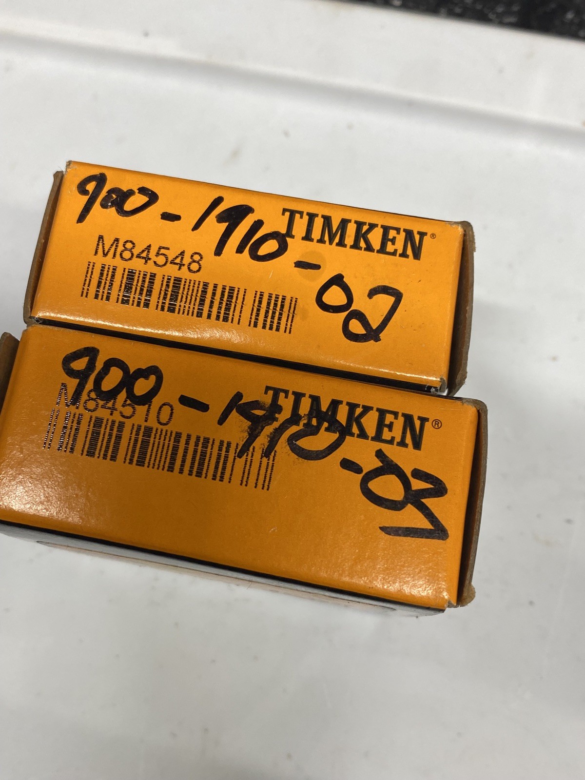 TIMKEN USA M84548/M84510 Tapered Roller Bearing Set 1″ Bore SET 308 TIMKEN