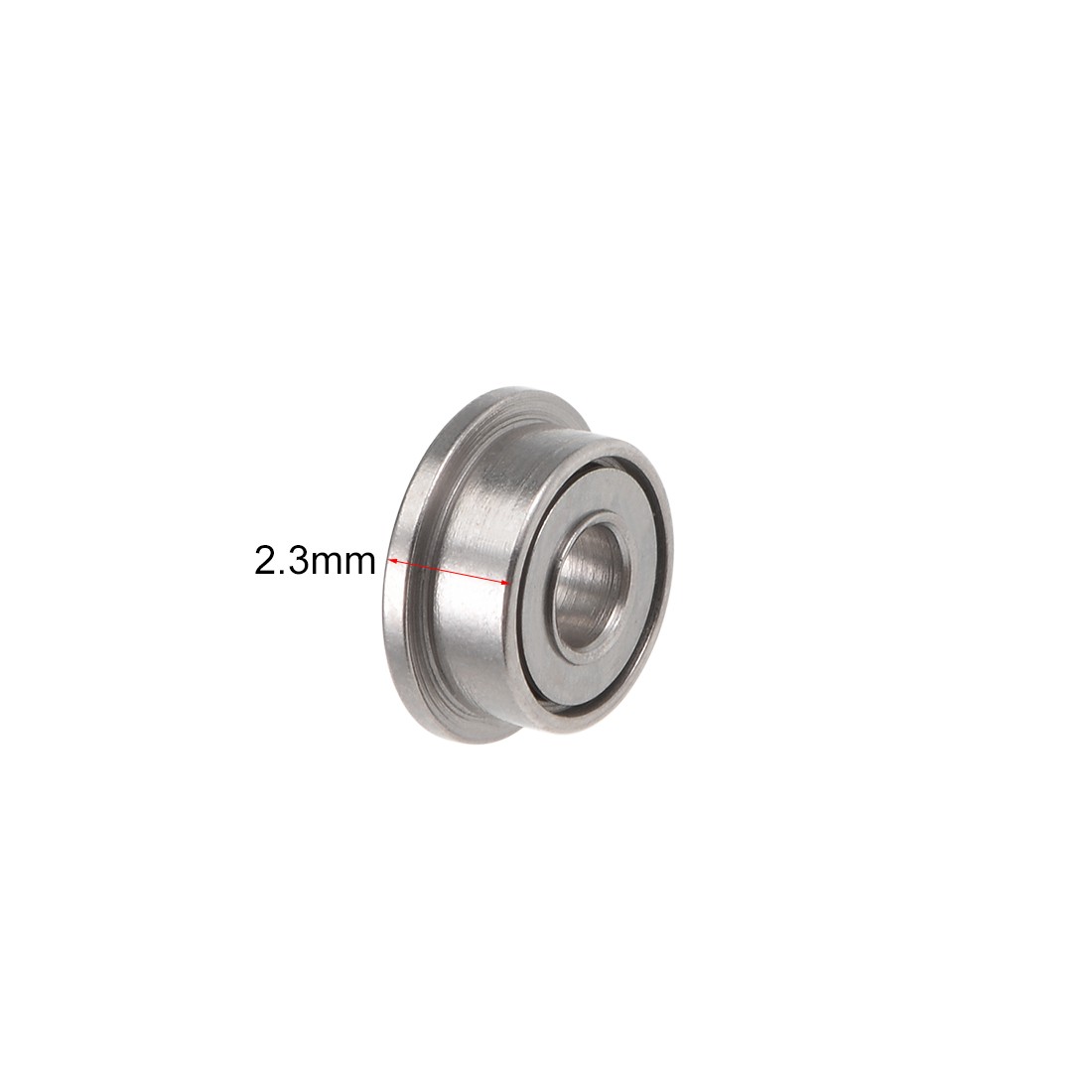 20PCS F682ZZ Flange Ball Bearing Double Shielded Chrome Bearings 2x5x2.3mm