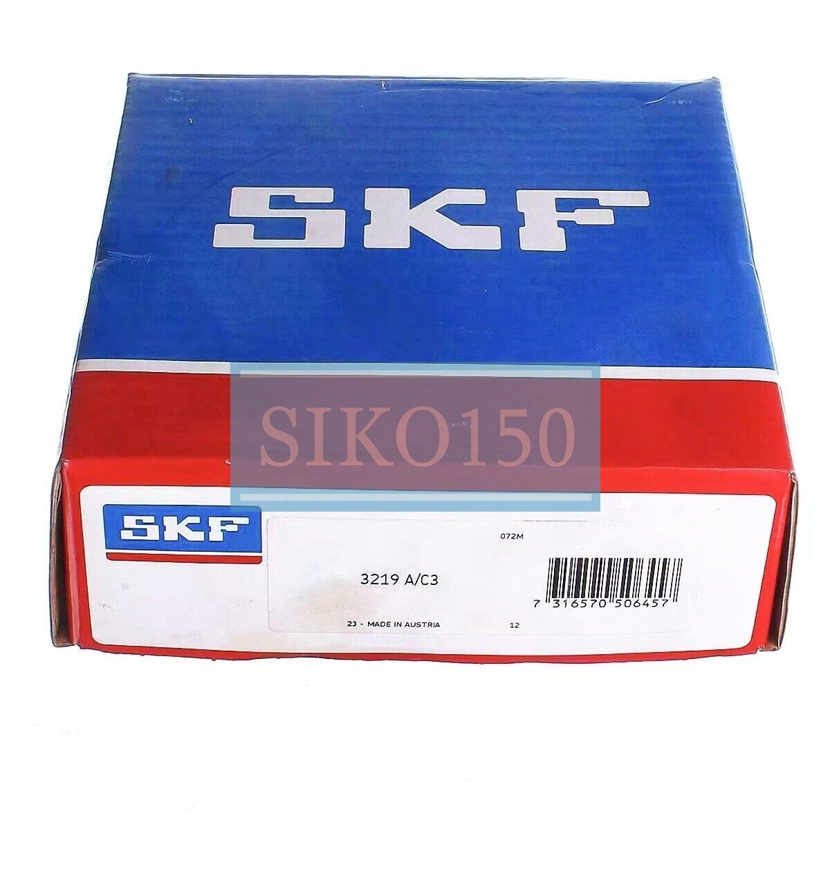 1PC 3219 A/C3 double row angular contact ball bearing #SK