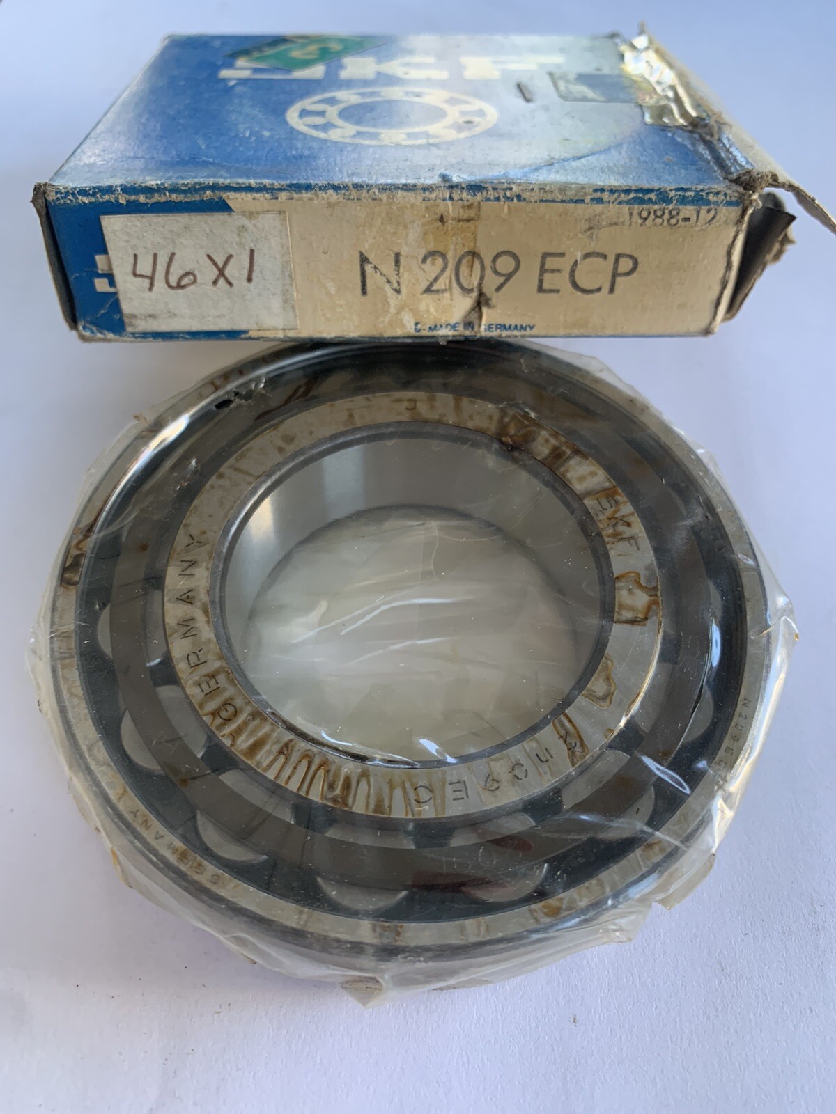 N 209 ECP SKF Single Row Cylindrical Roller Bearing 45x85x19mm N209ecp N209 New