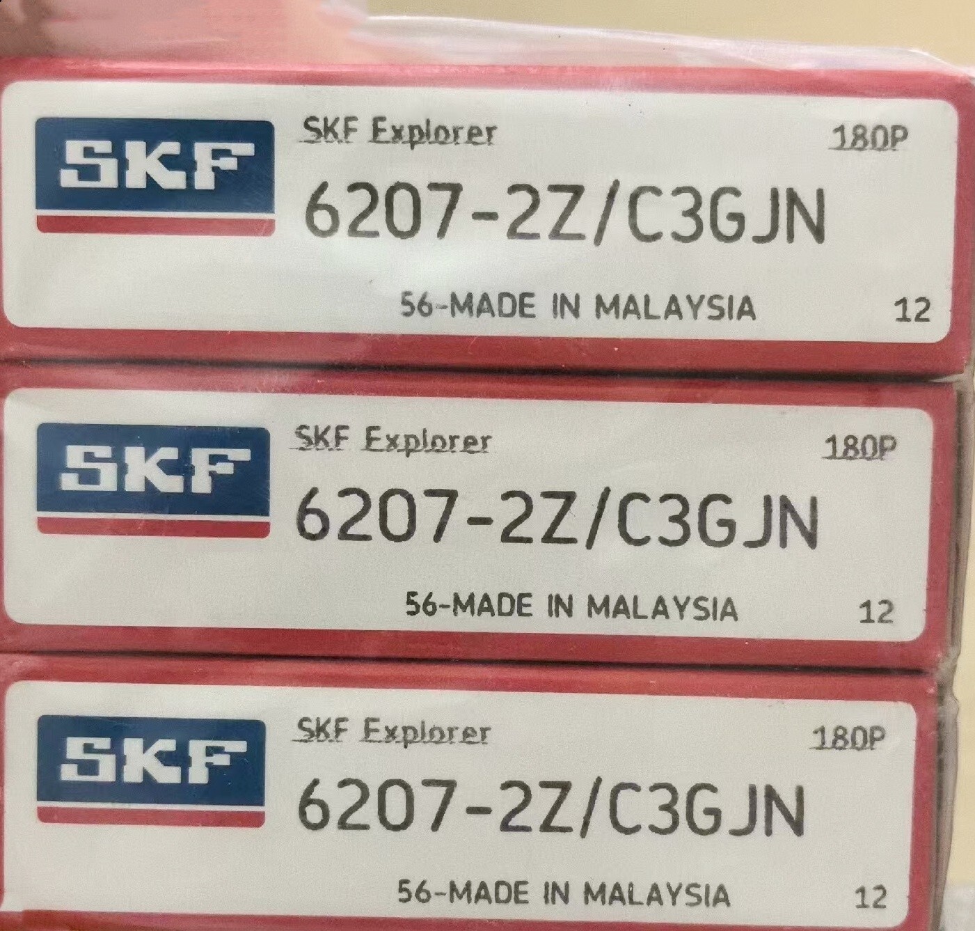 NEW SKF 6207-2Z/C3GJN single row deep groove ball bearing 1PCS #XP