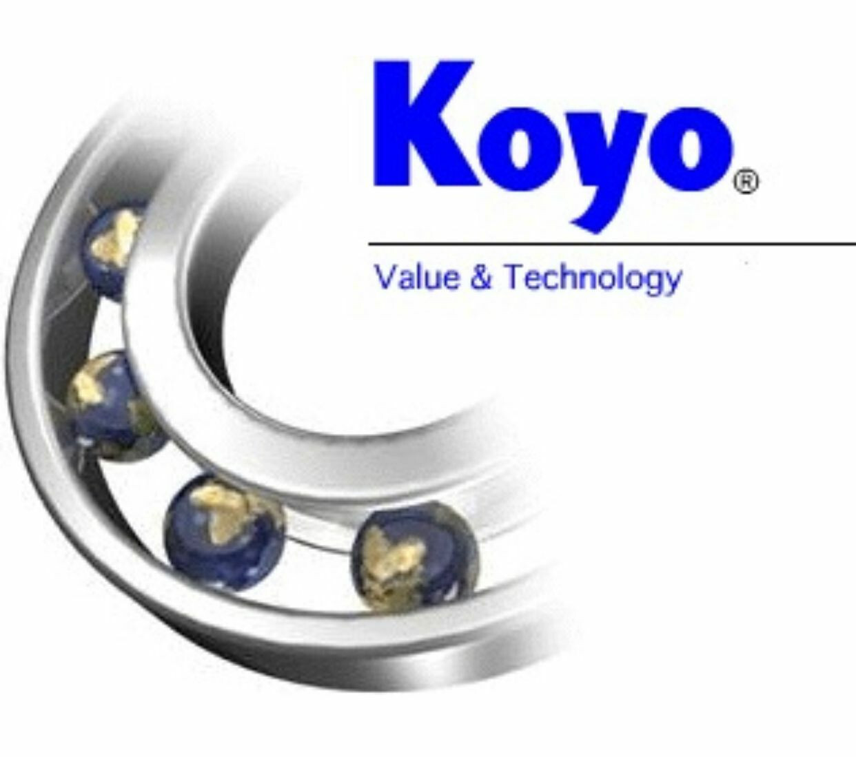 KOYO 83A915-SH2-9TC4 Deep Groove Ball Bearings, Open, No Seals 25x55x15 mm