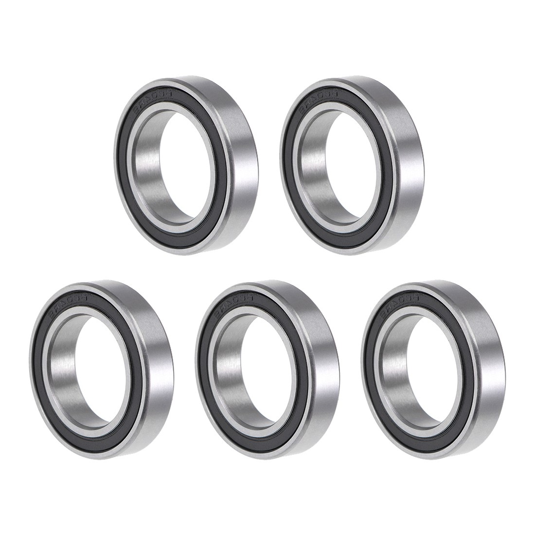 6804-2RS Ball Bearing 20x32x7mm Double Sealed ABEC-1 Bearings 5pcs
