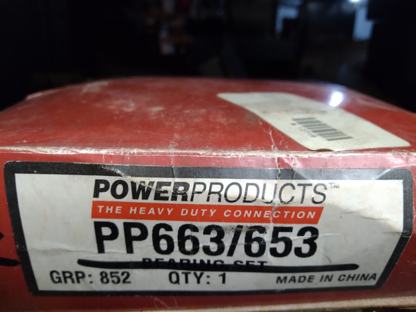 New Power Products Tapered Roller Bearing Cup/Cone Set 663/653