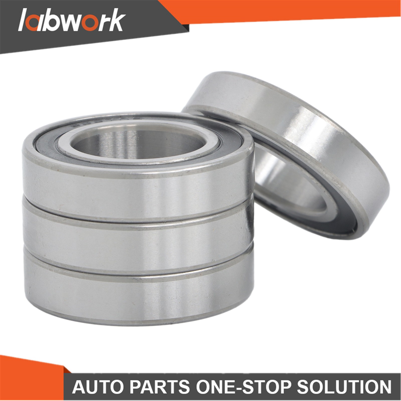 Labwork 6007-2RS Deep Groove Bearings 10pcs 35x62x14mm Rubber Sealed Set