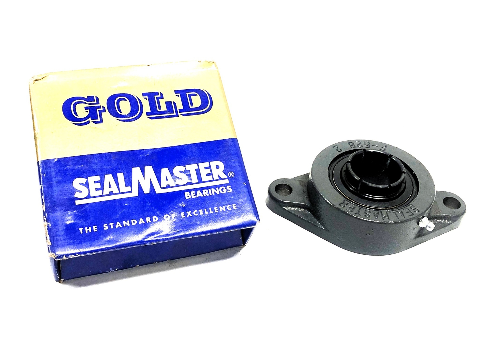 SealMaster Flange Mount With Bearing 1-7/16 inch SFT-23T (F-526-2, 2-17T-DG) NOS