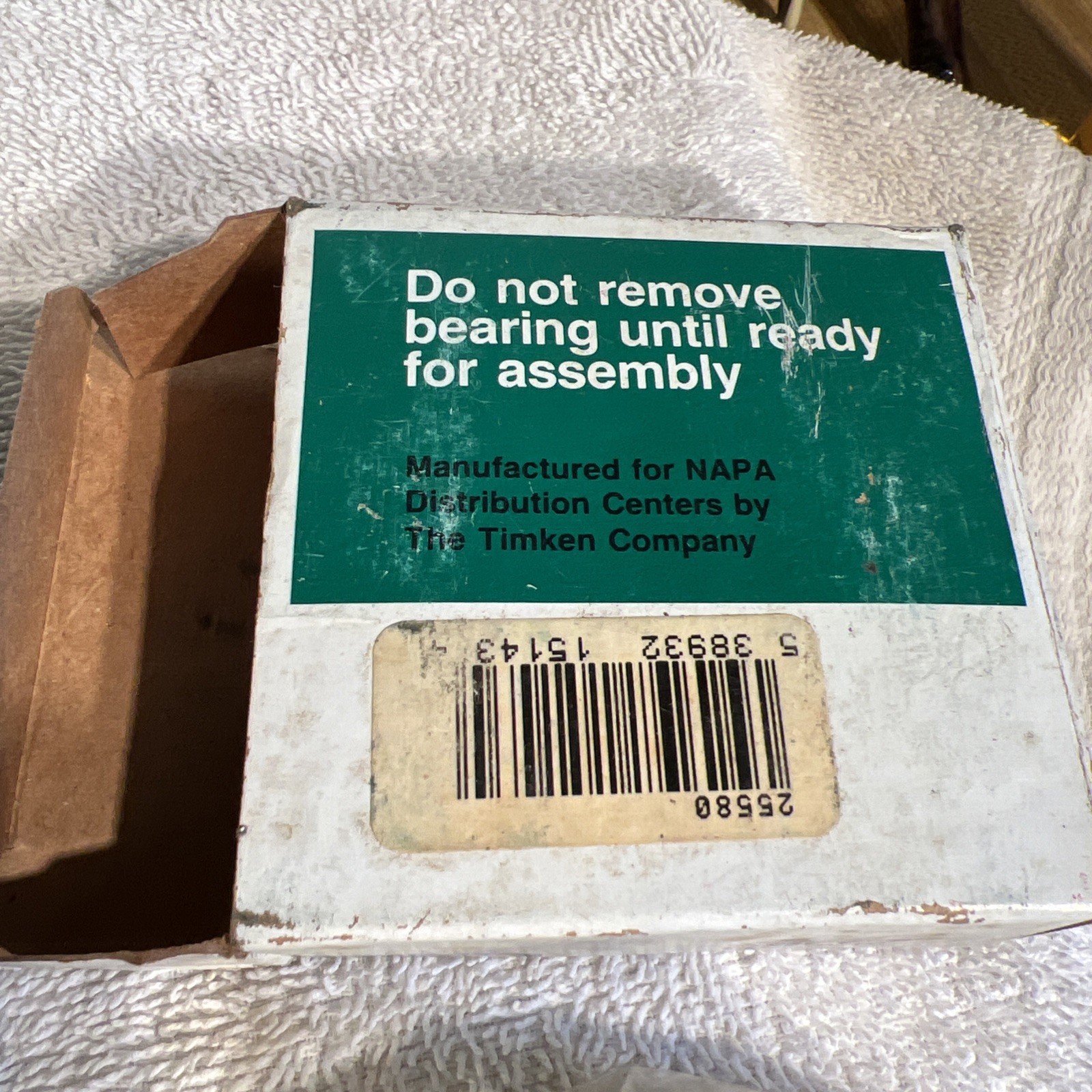 NAPA 25580/25520 Tapered Roller Bearings & Cup NIB