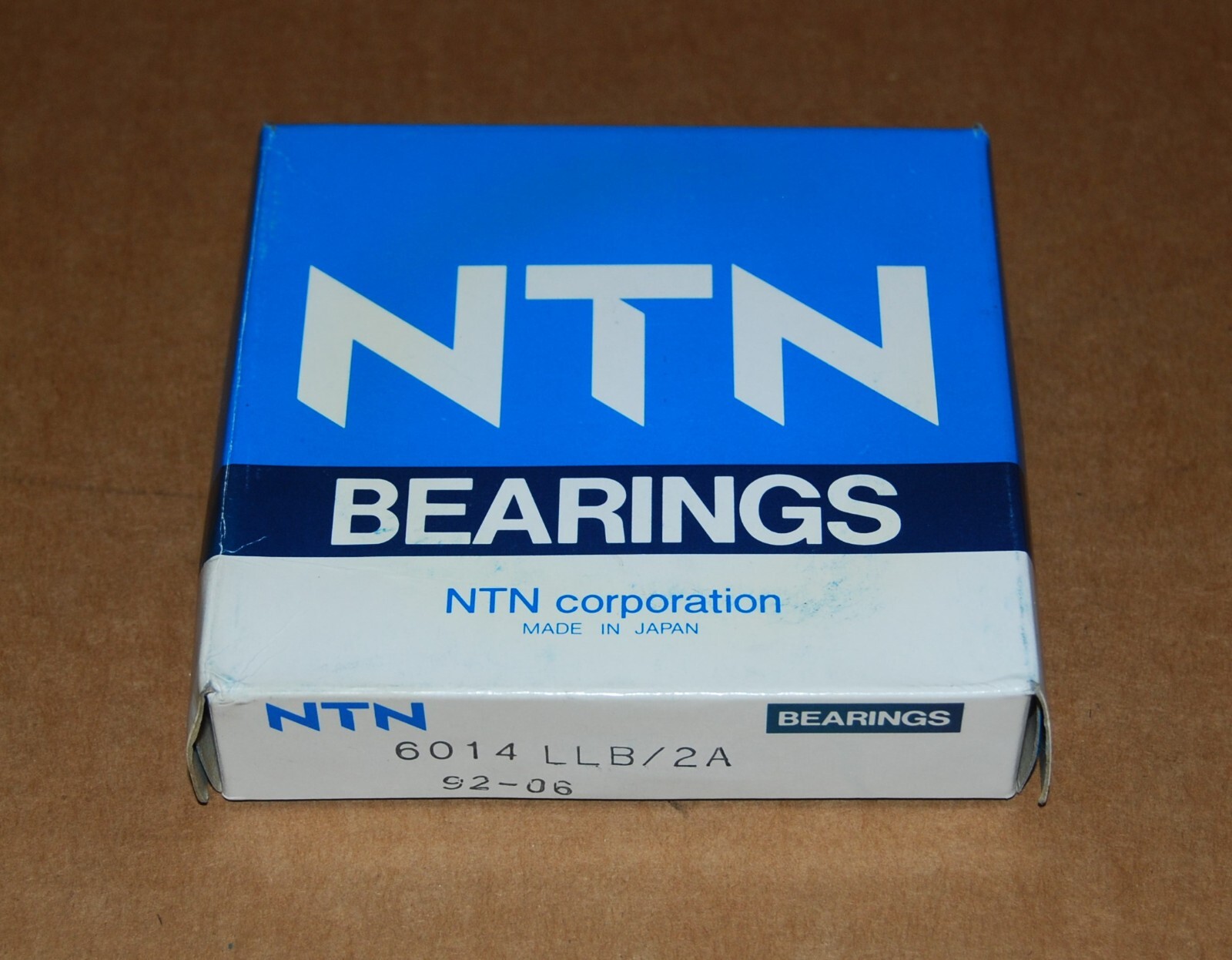 NTN Bearing. 6014LLB/2A. 70x110x20mm. Single-row, deep-groove ball-bearing