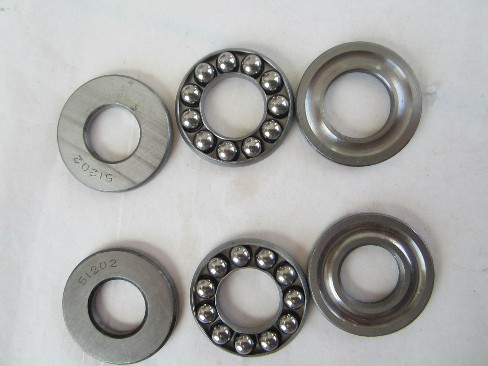 UNBRANDED 51202 THRUST BALL BEARING LOT OF 2