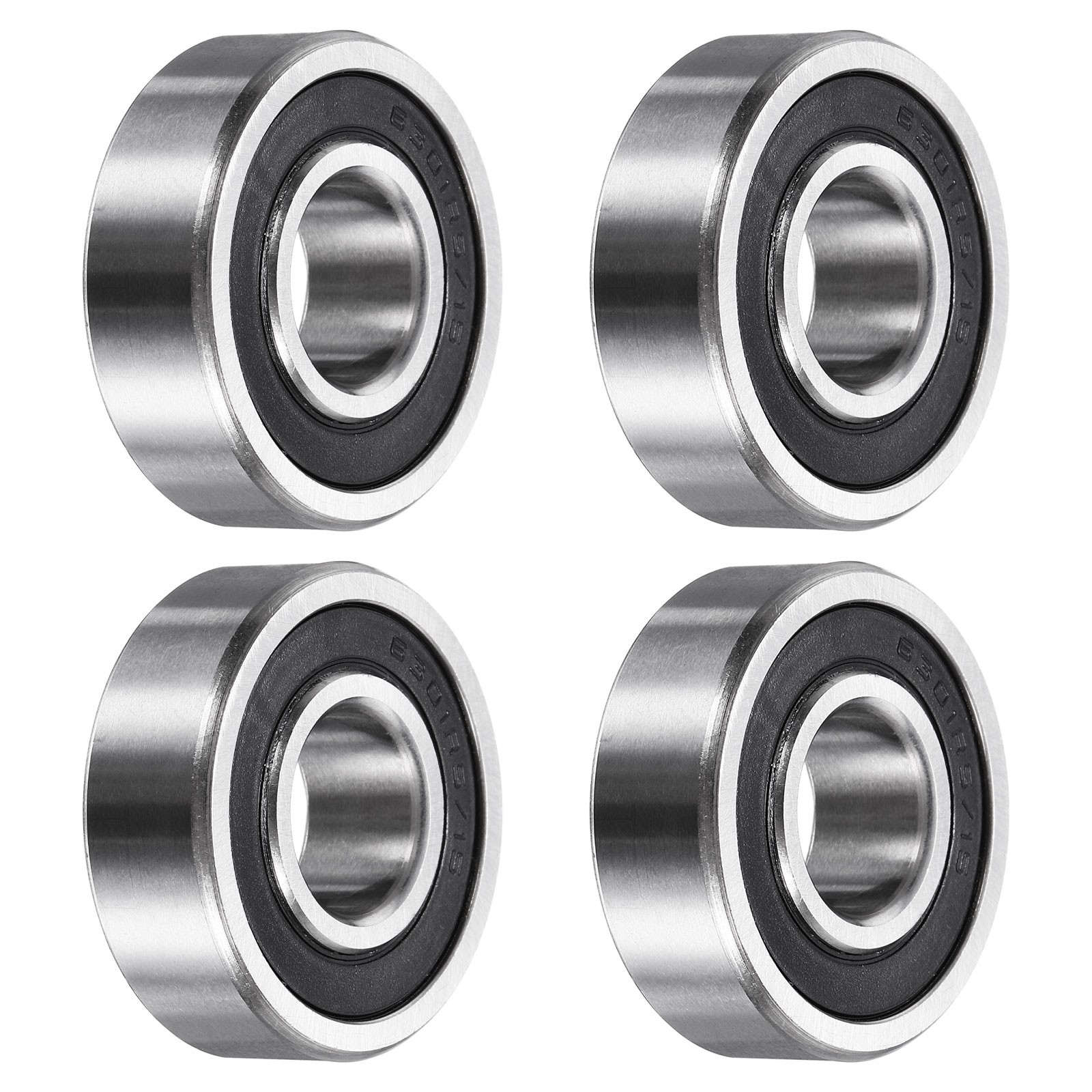 4Pcs 153712-2RS Non-Standard Ball Bearings 15mm ID x 37mm OD x 12mm Thickness