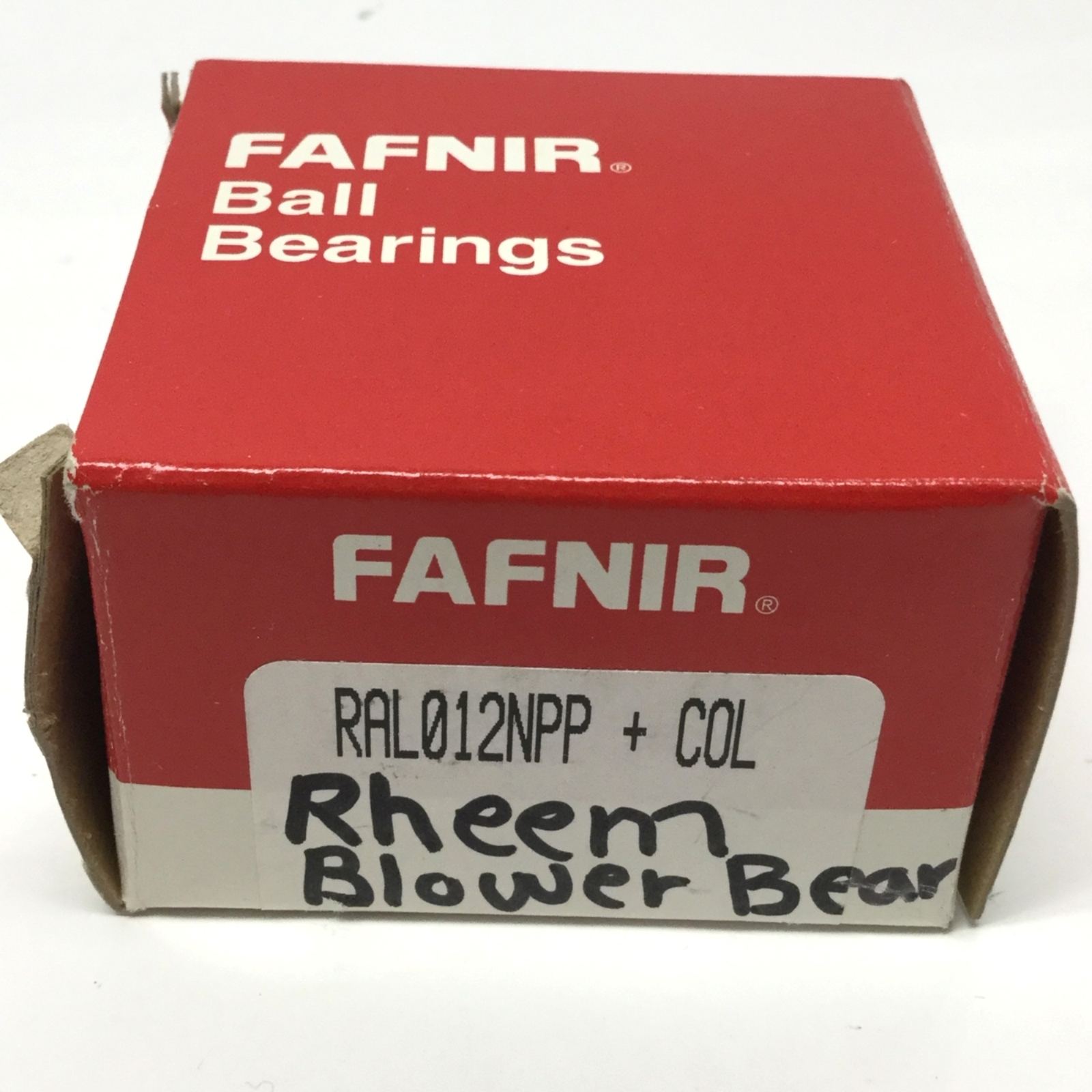 Fafnir RAL012NPP + COL Ball Insert Bearing w/ Collar, 3/4″ ID Bore, 1.656″ OD
