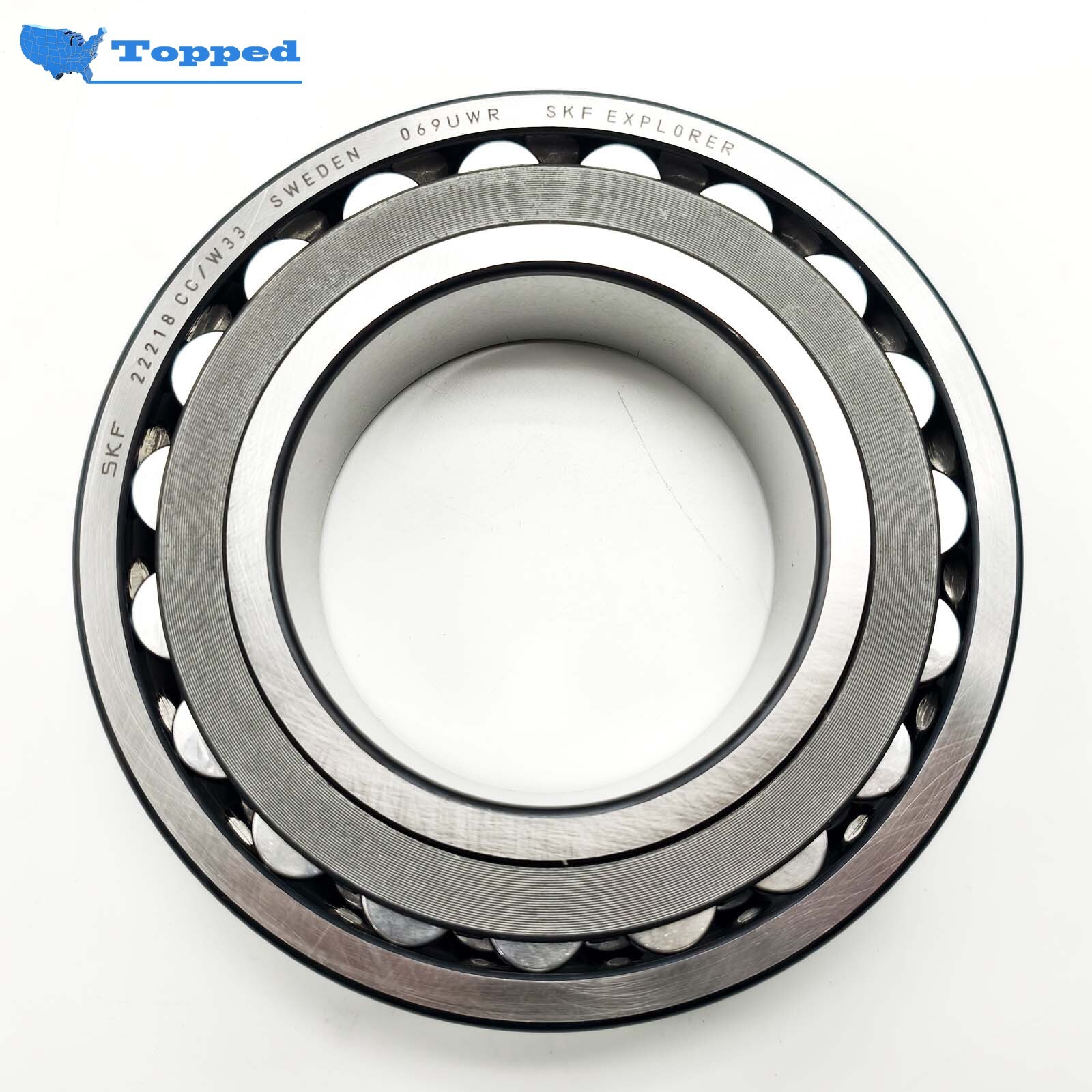 1pcs New Spherical Roller Bearings for SKF 22218 CC/W33 90x160x40mm