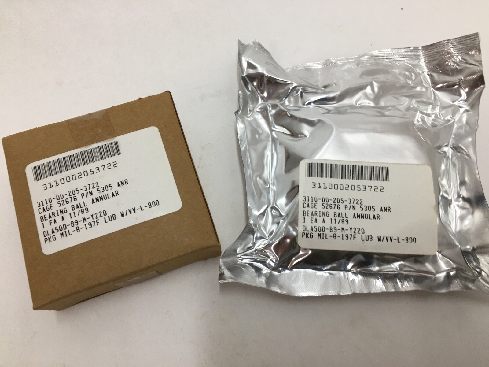 SKF 5305ANR Bearing w/ Snap Ring 25mmx62mmx1″ 3305 A NR 5305-NR MRC 5305CG USA