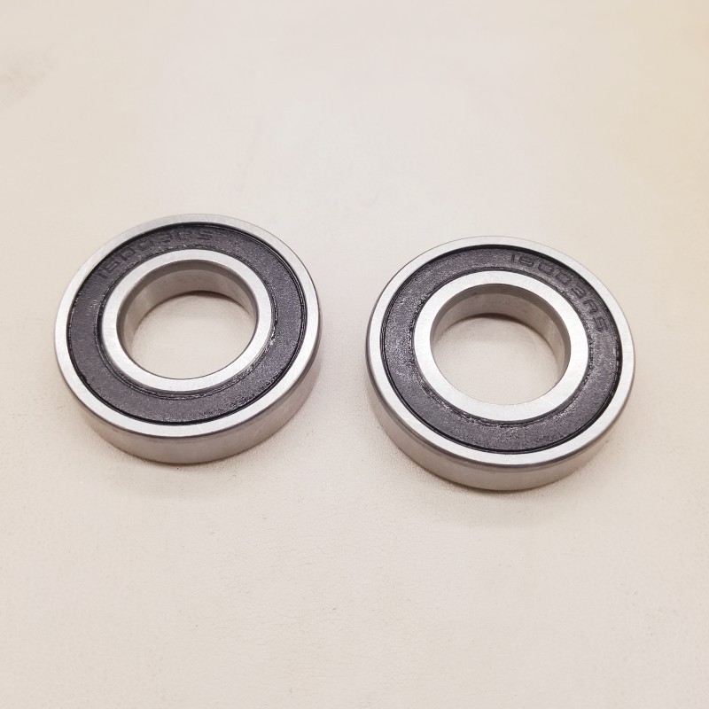 2Pcs 16003-2RS Deep Groove Ball Bearing, 17x35x8 mm Double Sealed Bearing