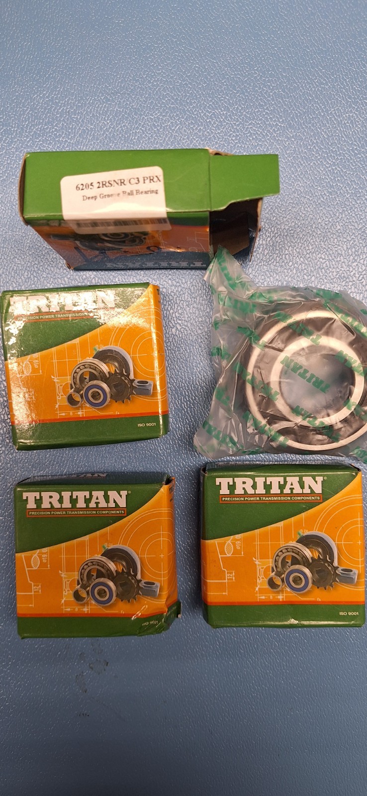 1PC SKF 6205-2RSH/C3 Deep Groove Ball Bearing #SK QTY-4