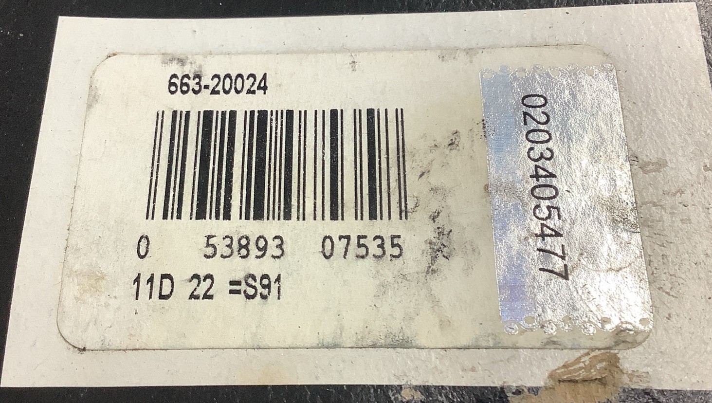Timken Tapered Roller Bearing Cone 663-20024, 3.25″ ID, 1.625″ Width (r43)