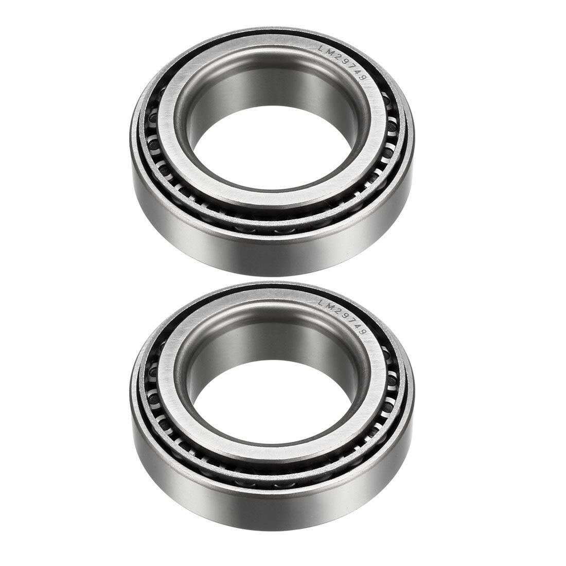 2pcs LM29749/LM29710 Tapered Roller Bearing Cone and Cup Set 1.5″ Bore 2.56″ OD