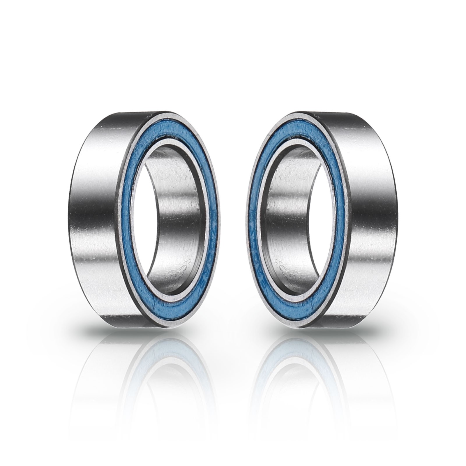 8 Pcs 6700-2RS Deep Groove Micro Bearing, 10x15x4mm Double Rubber Sealed