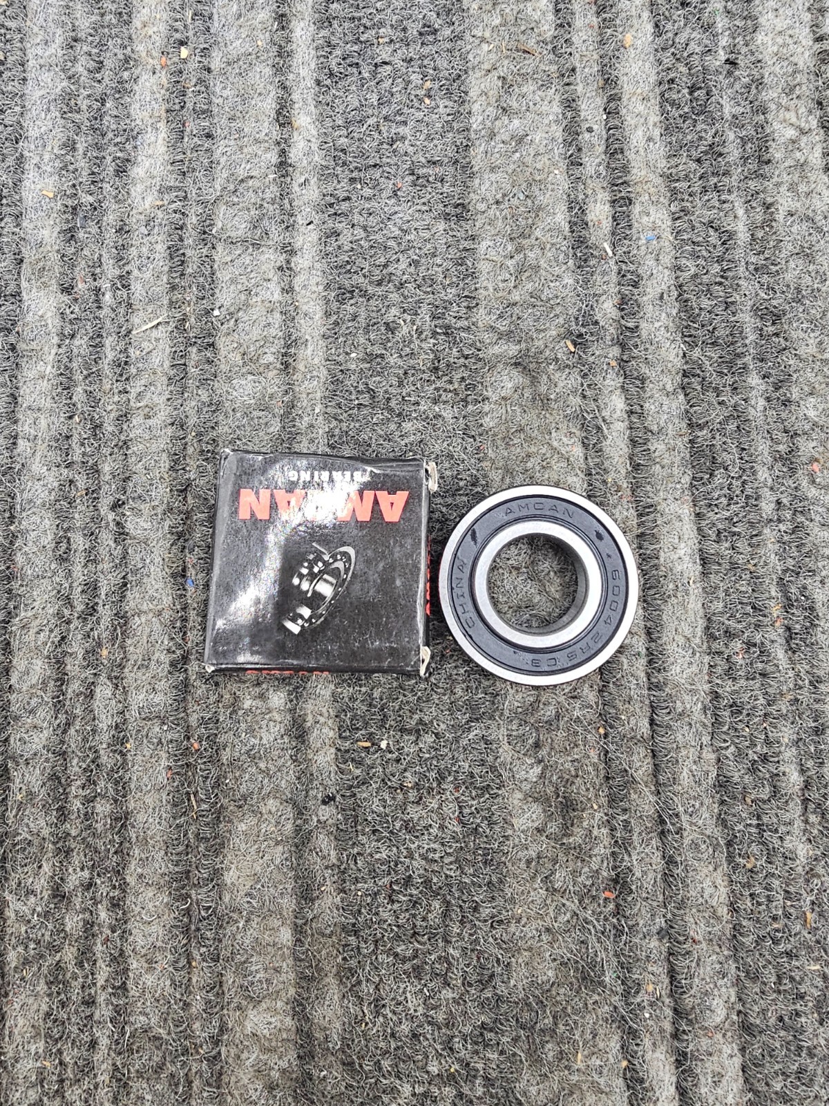 (QTY 10) AMCAN 6004 2RS C3 Sealed Single Row Ball Bearing 20mm x 42mm x 12mm