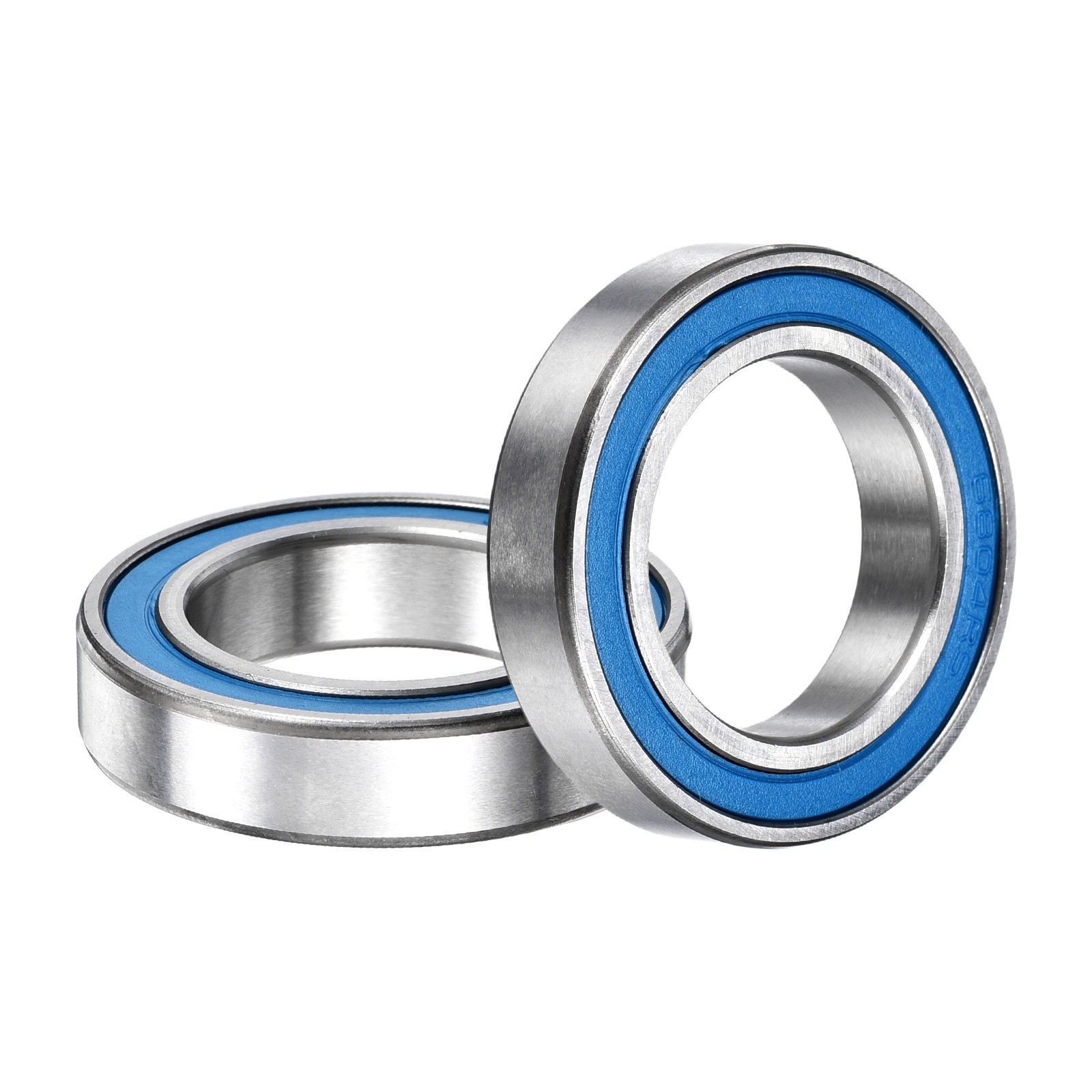 5Pcs 6804-2RS Deep Groove Bearing, 20x32x7mm Double Sealed Chrome Steel ABEC-7