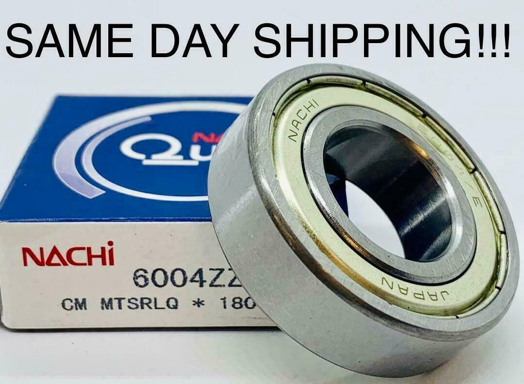 NACHI 6004ZZ Nachi Bearing 20x42x12 Quality 6004-ZZ / SAME DAY SHIPPING !!!