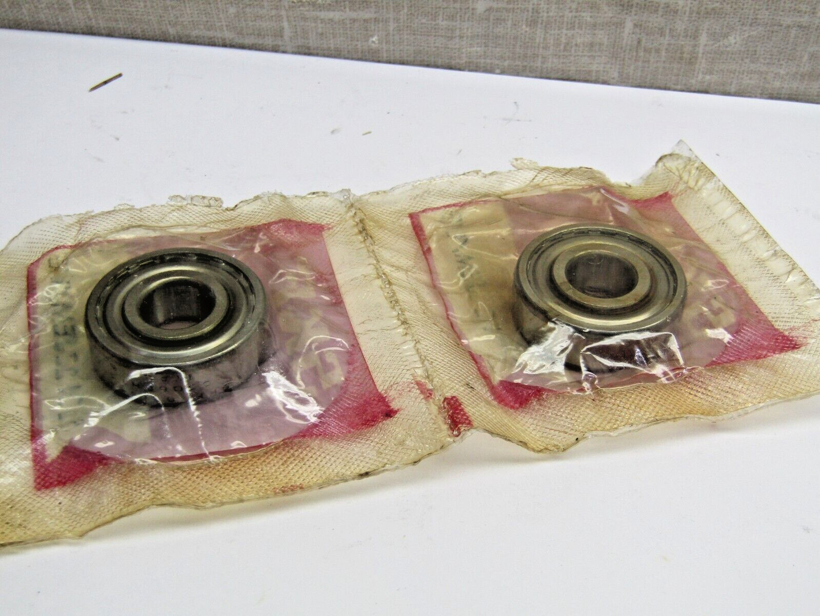 (Lot of 2) 6201-2Z JEM 12mm X 32mm X 10mm Metal Shielded Bearing