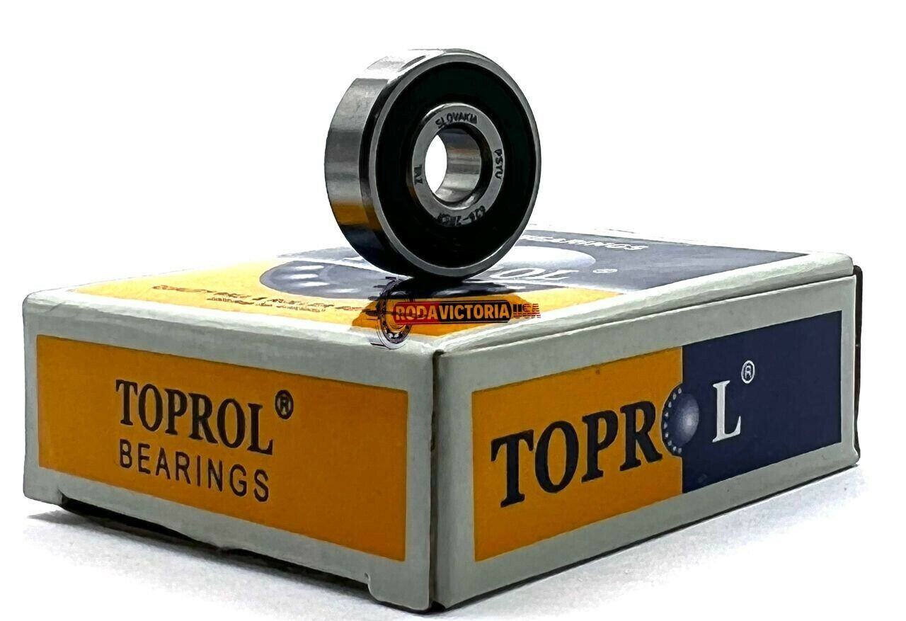 TOPROL 626-2RS Mini Deep Groove Ball Bearings 6x19x6mm