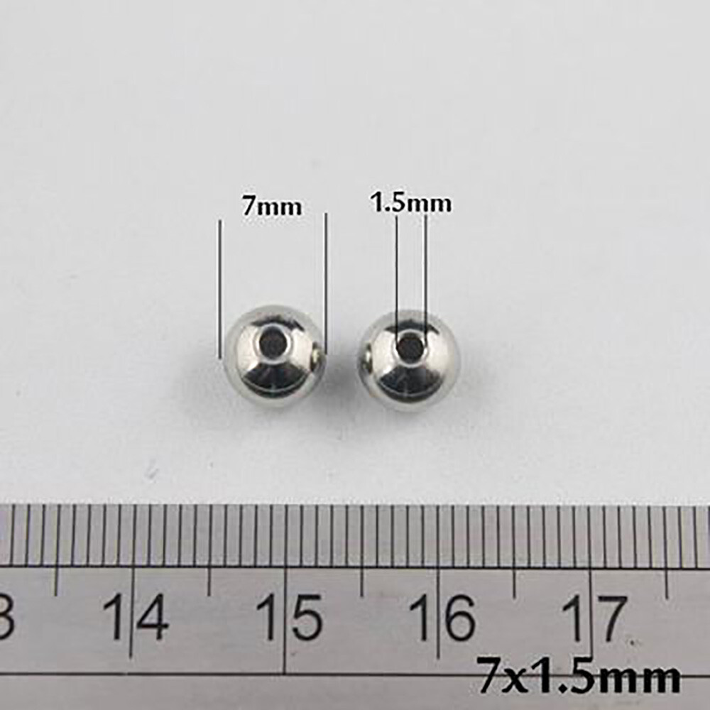 Solid Stainless Steel Ball With Hole Outside Diameter 3mm 4mm 5mm 6mm to 60mm