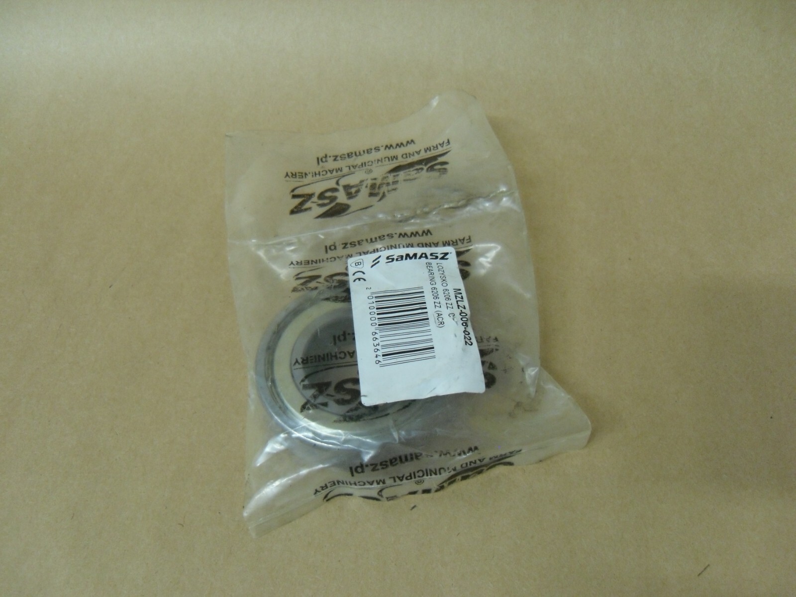 6206 ZZ BALL BEARING