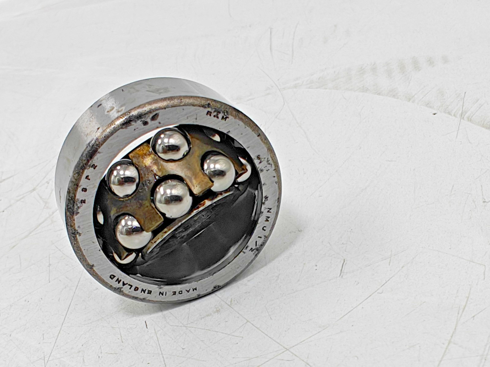NMJ 1/2 R&M Self Aligning Ball Bearing NMJ 1/2 x 1-5/8 x 5/8 in RM 4 / UMS 5