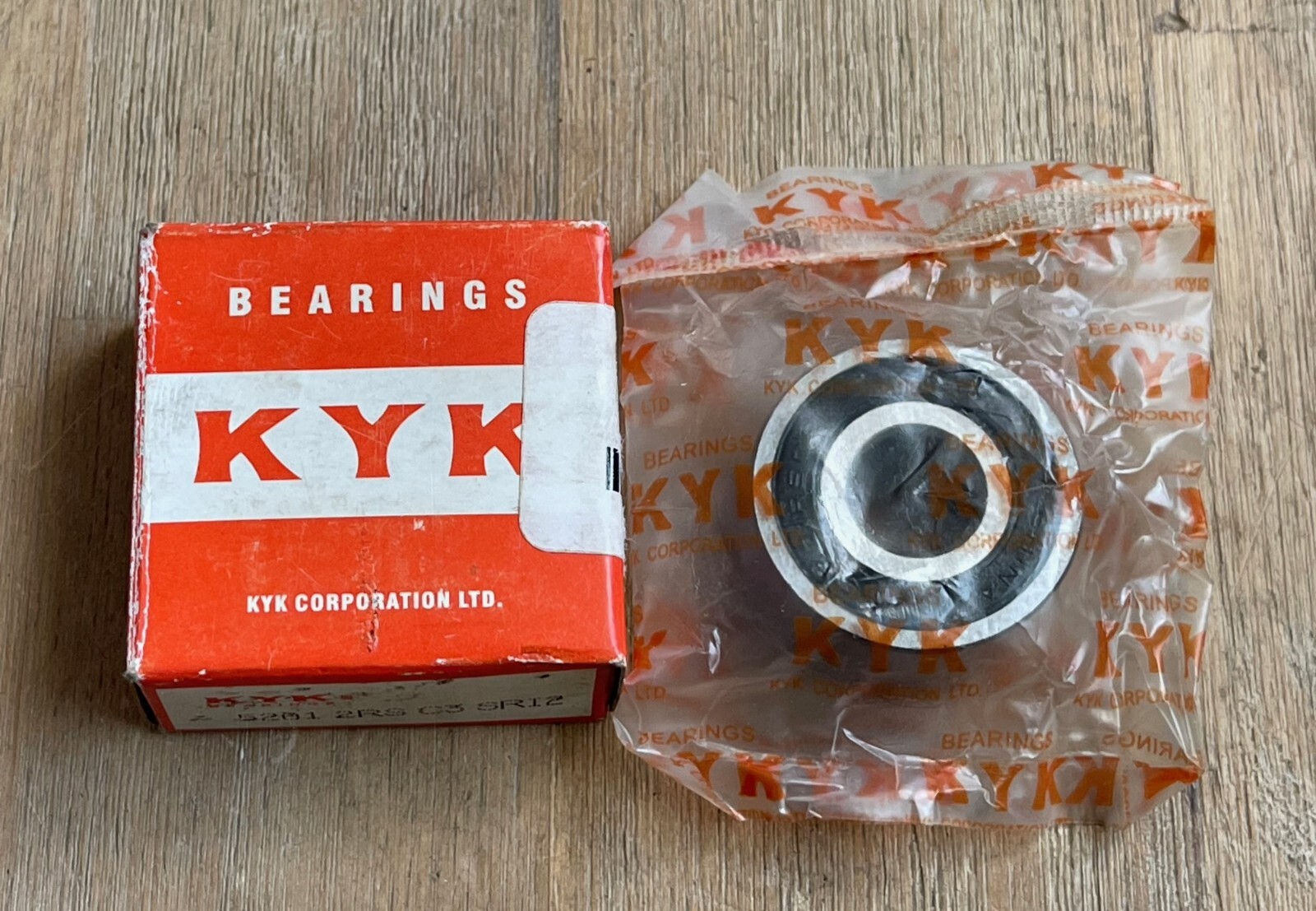 KYK 5201 2RS C3 SR12 BEARING NEW SEALED PKG