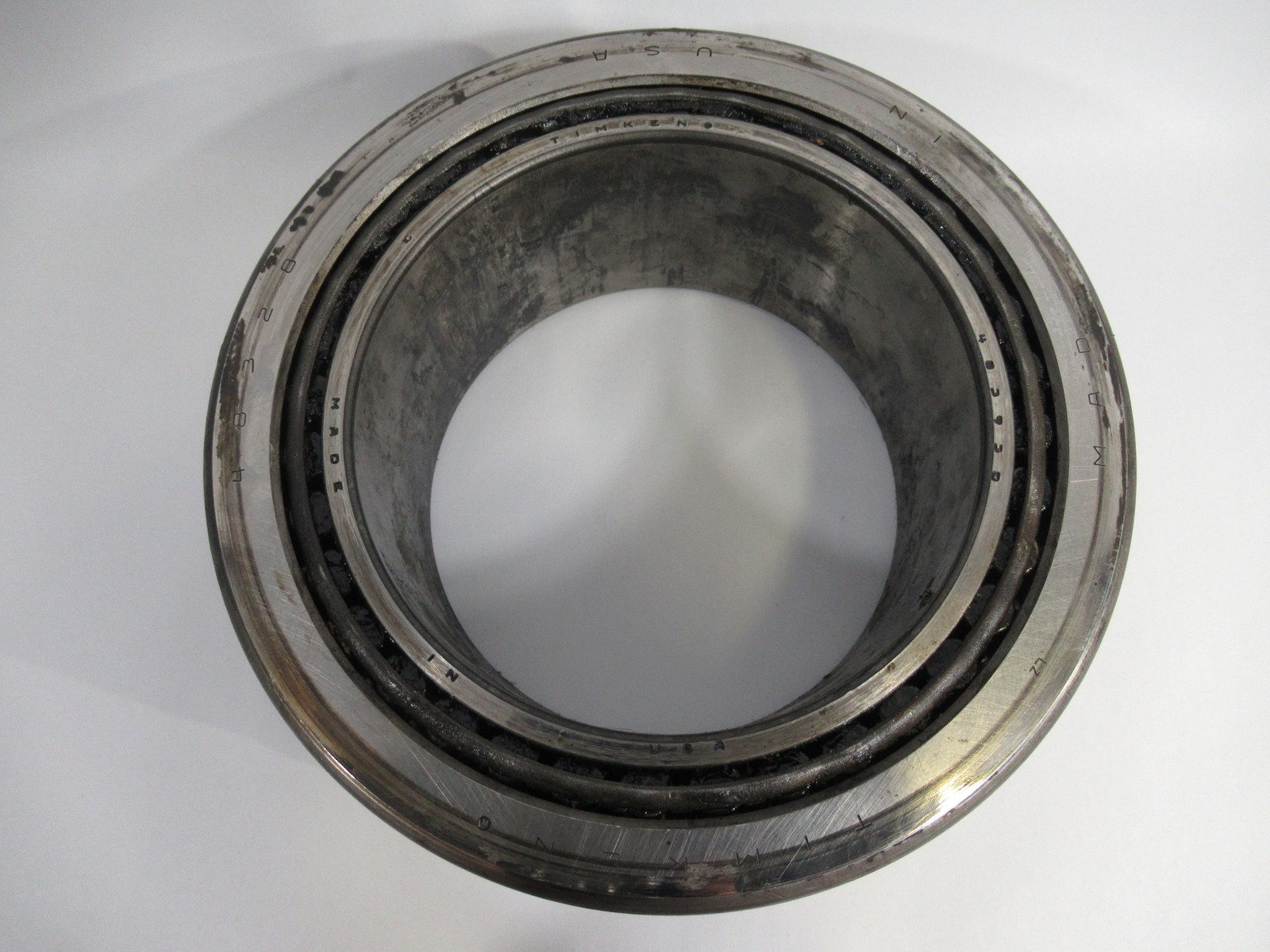 Timken 48393D-48328 Tapered Double Inner Roller Bearing MISSING SPACER NOP