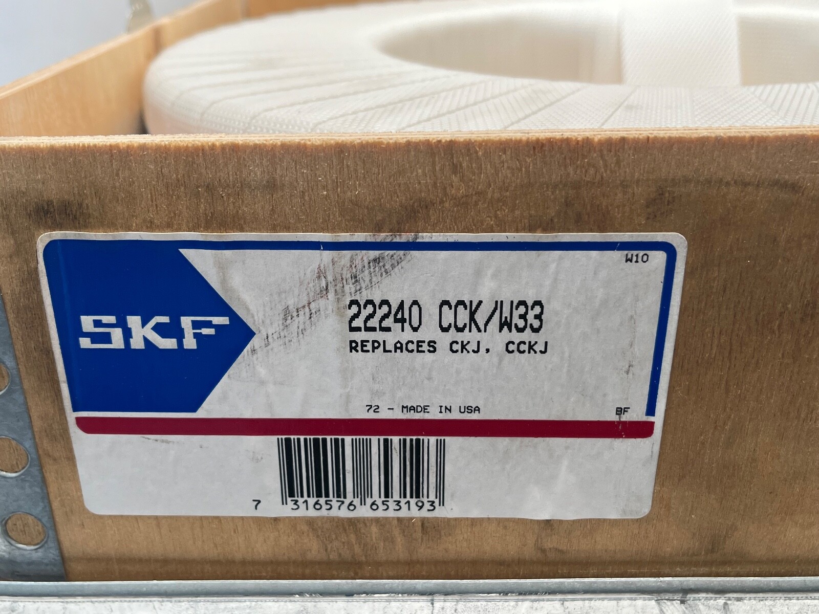SKF 22240-CCK/W33 Spherical Bearing 200x360x98 mm 22240-CC-K-W33 22240CKJ
