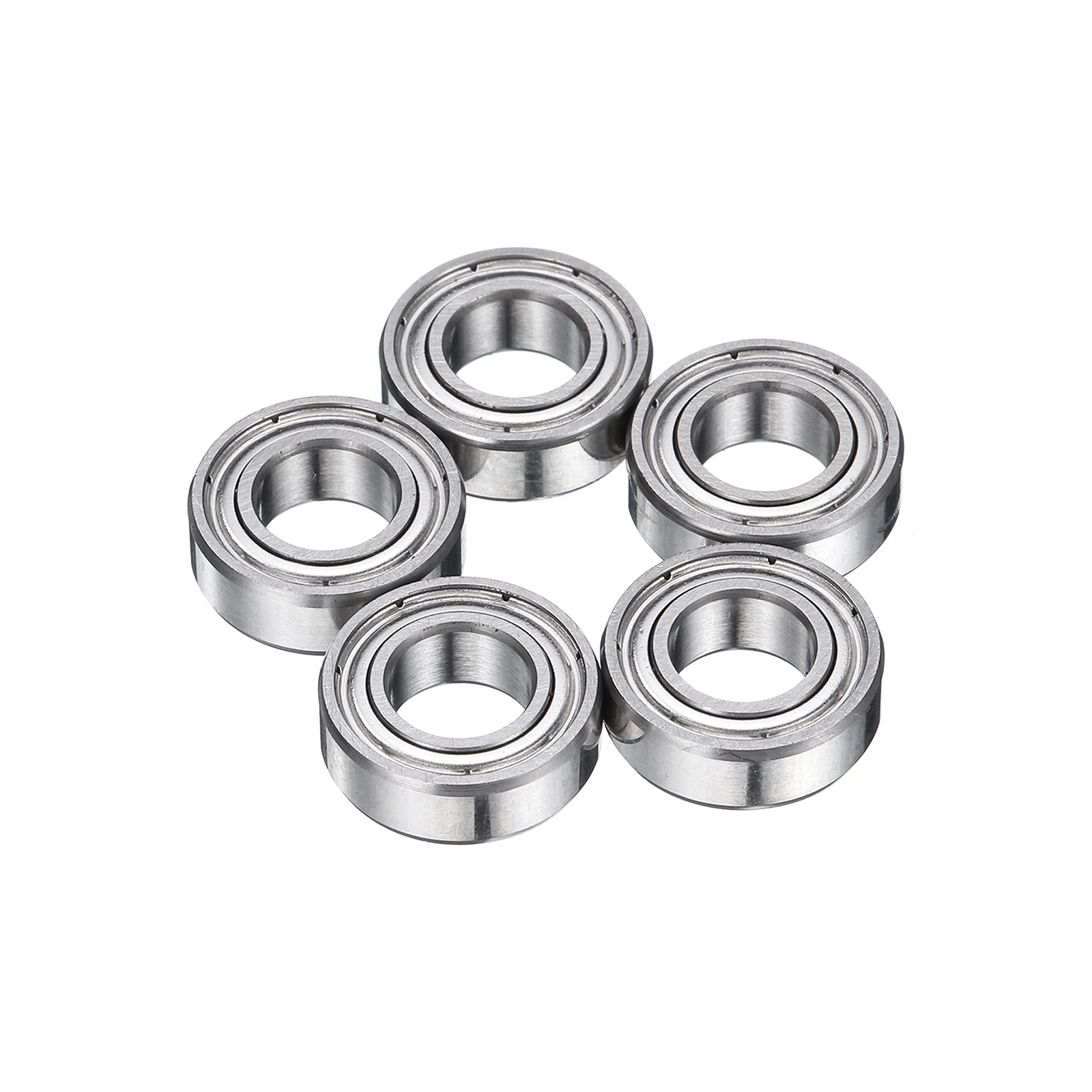 5pcs MR126ZZ Bearings 6x12x4mm Chrome Steel Mini Bearing Double Shielded, ABEC5