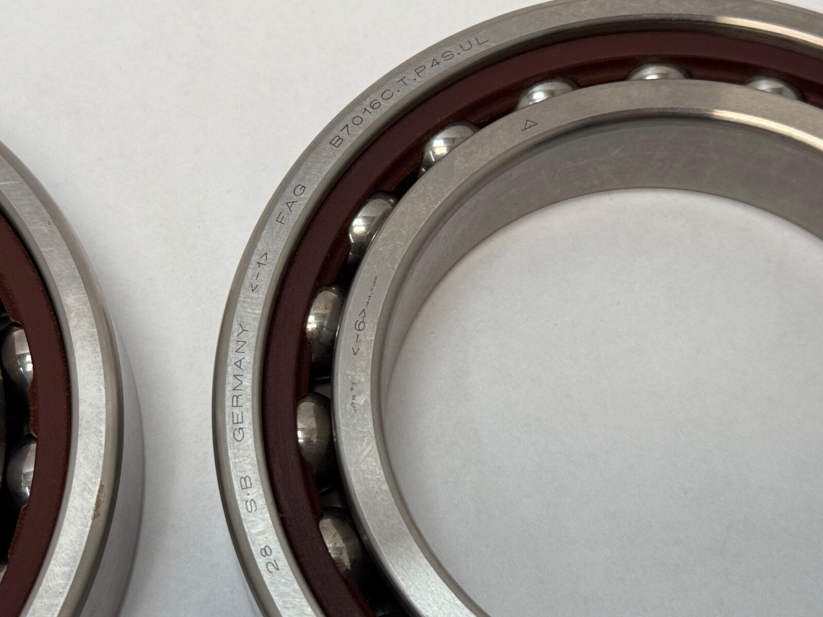 FAG B7016C.T.P4S.DUL Bearing 7016C B-7016-C-T-P4S-DUL 80x125x22 mm 2 Pcs
