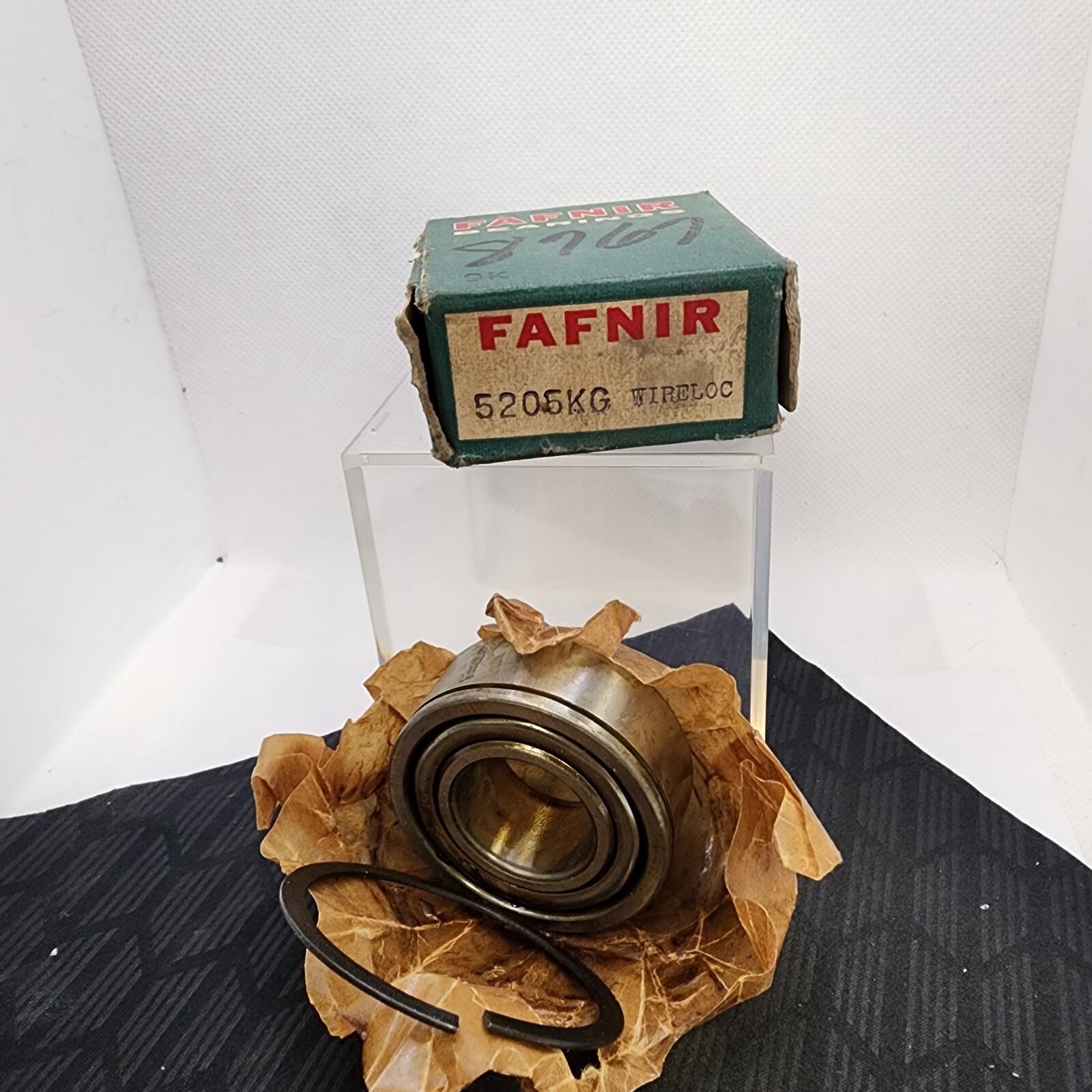 One(1) Fafnir 5205KG Double Row Angular Contact Bearing 25mm Bore