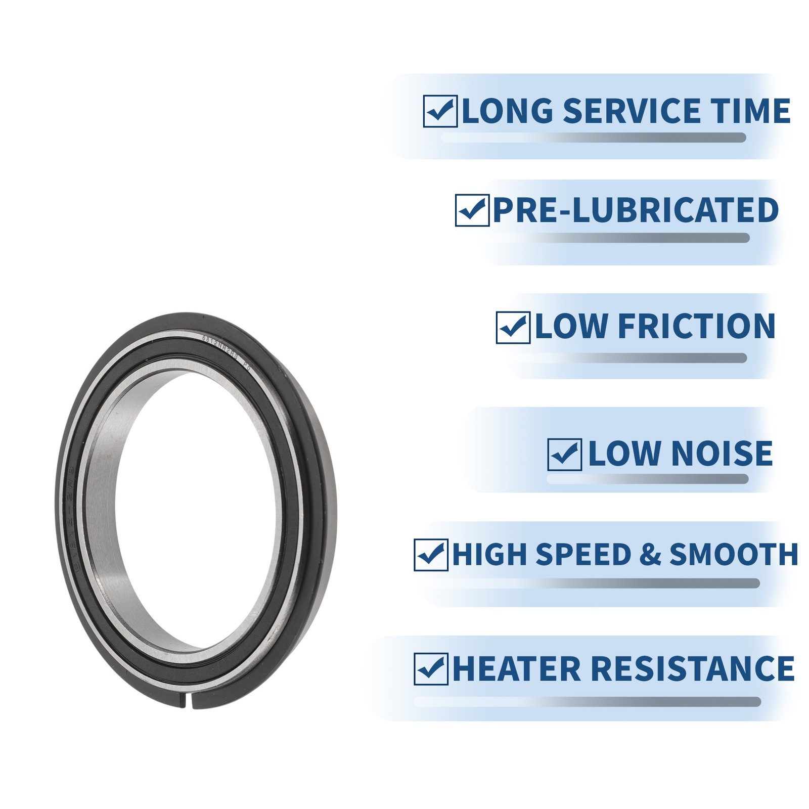 6812NR2RS Deep Groove Ball Bearings 60x78x10mm 1 Pc Scooter Skateboard Wheel