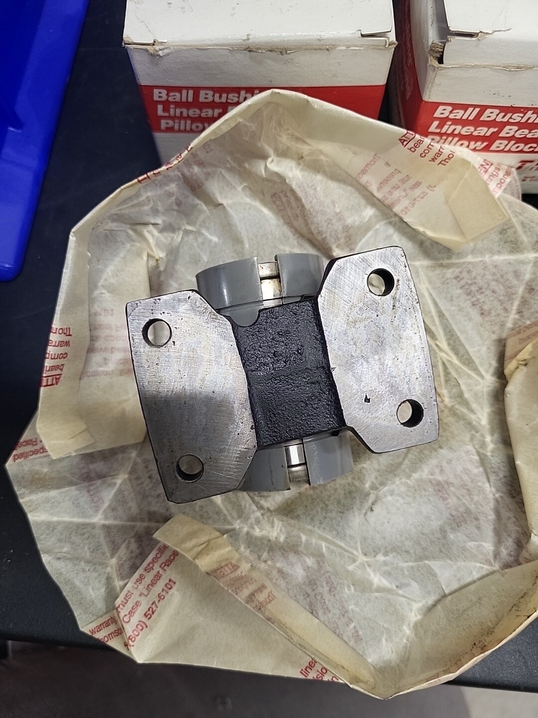 (3) NEW in BOX THOMSON Industries PB16A- BALL BUSHING BEARING PILLOW BLOCK, 1″