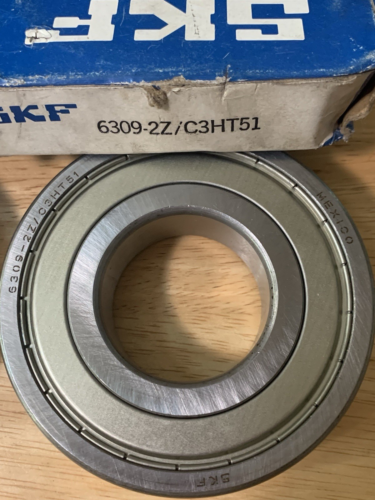 SKF 6309-2Z/C3HT51 RADIAL DEEP GROOVE BALL BEARING 45MM ID
