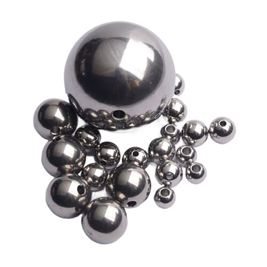 Through-hole Stainless Steel Beads Ball High Precision Bearing Balls Smooth Ball