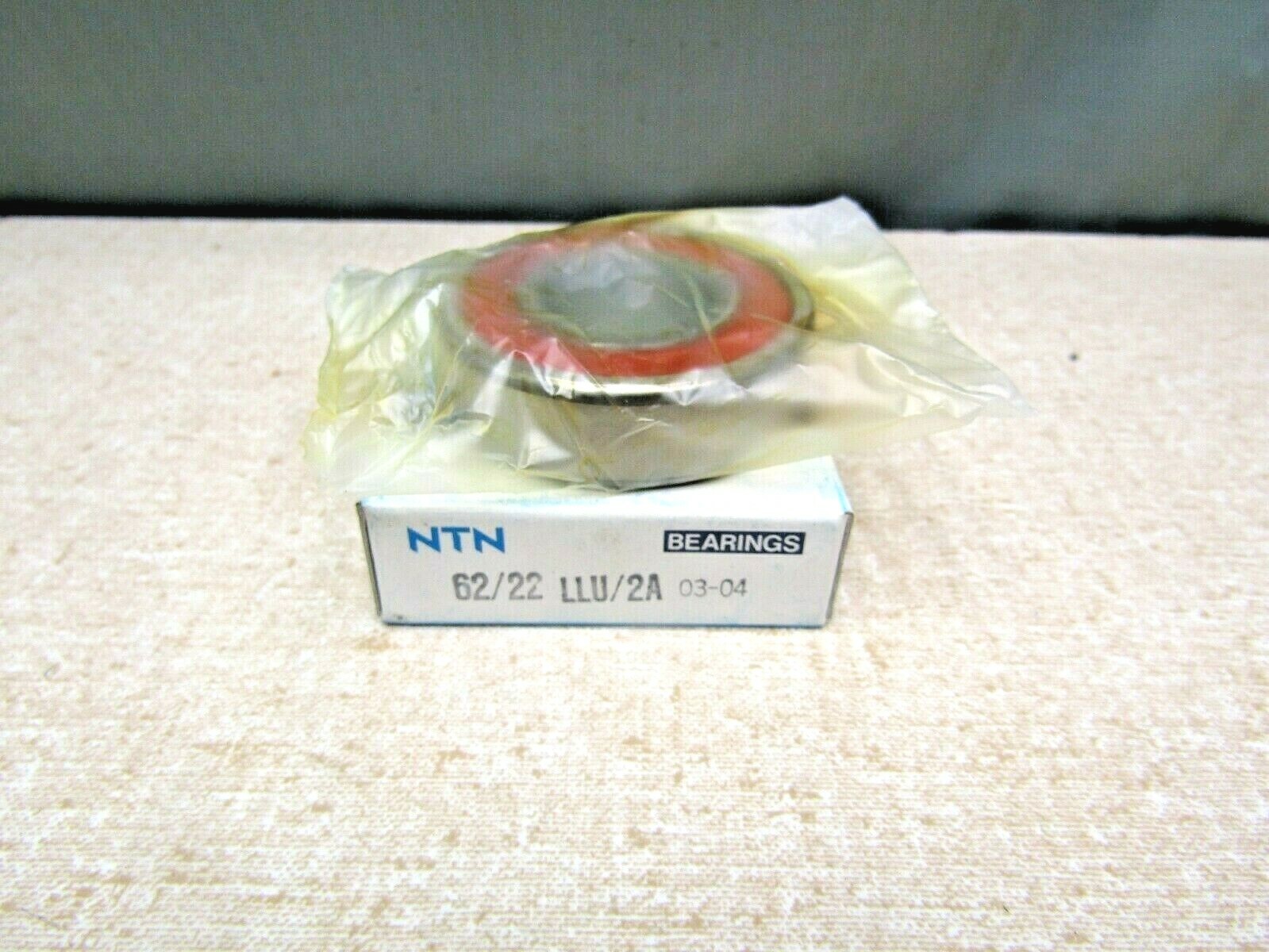 NTN Japan 62/22 LLU 22mm X 50mm X 14mm Sealed Deep Groove Bearing