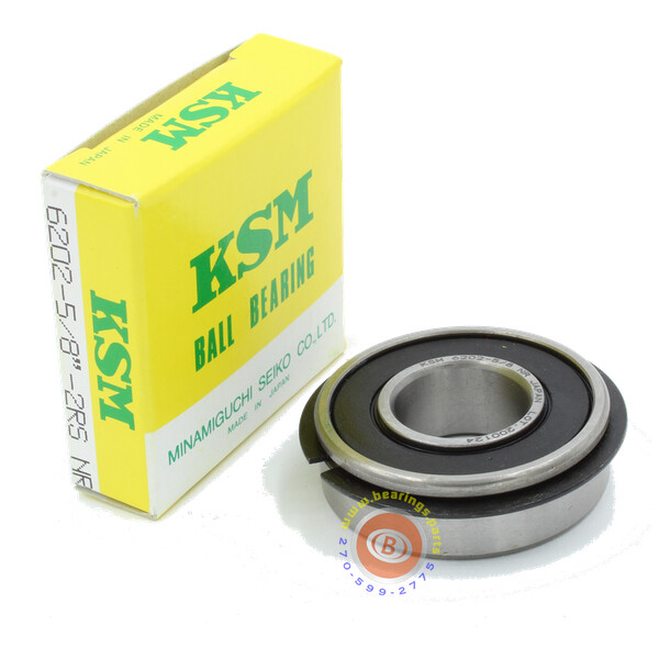 6202-5/8-2RS-NR Sealed Ball Bearing 5/8" x 35 x 11mm – KSM
