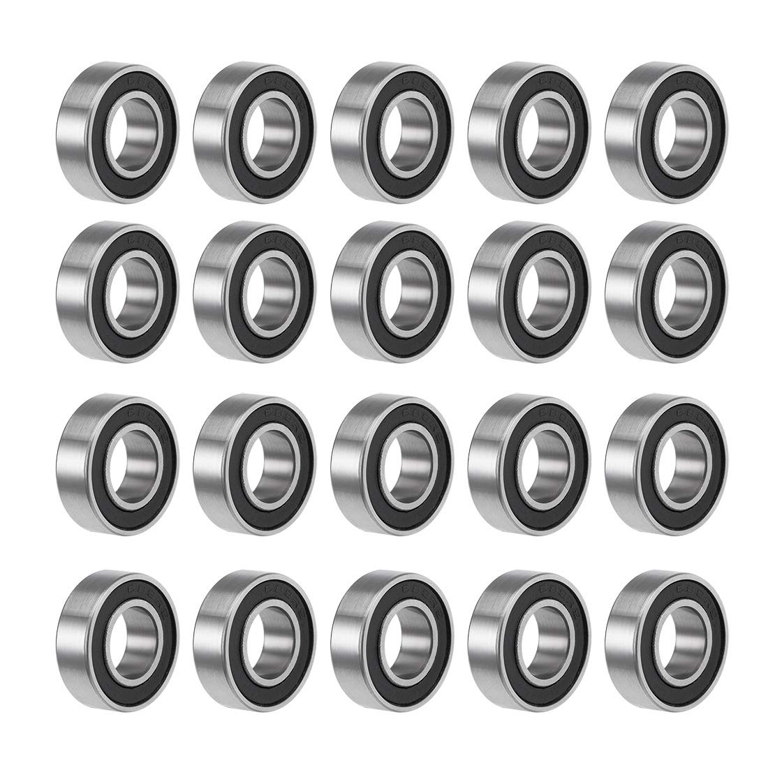 688-2RS Deep Groove Ball Bearings 8Mm Inner Dia 16Mm OD 5Mm Bore Double Sealed C