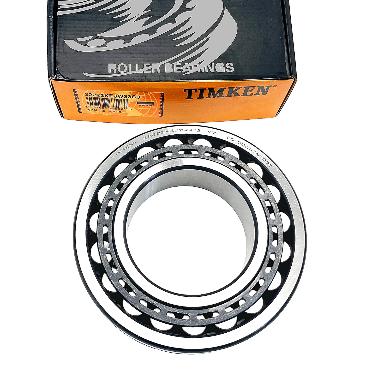 For TIMKEN 22222KEJW33C3 Spherical Roller Bearing 110 x 200 x 53mm