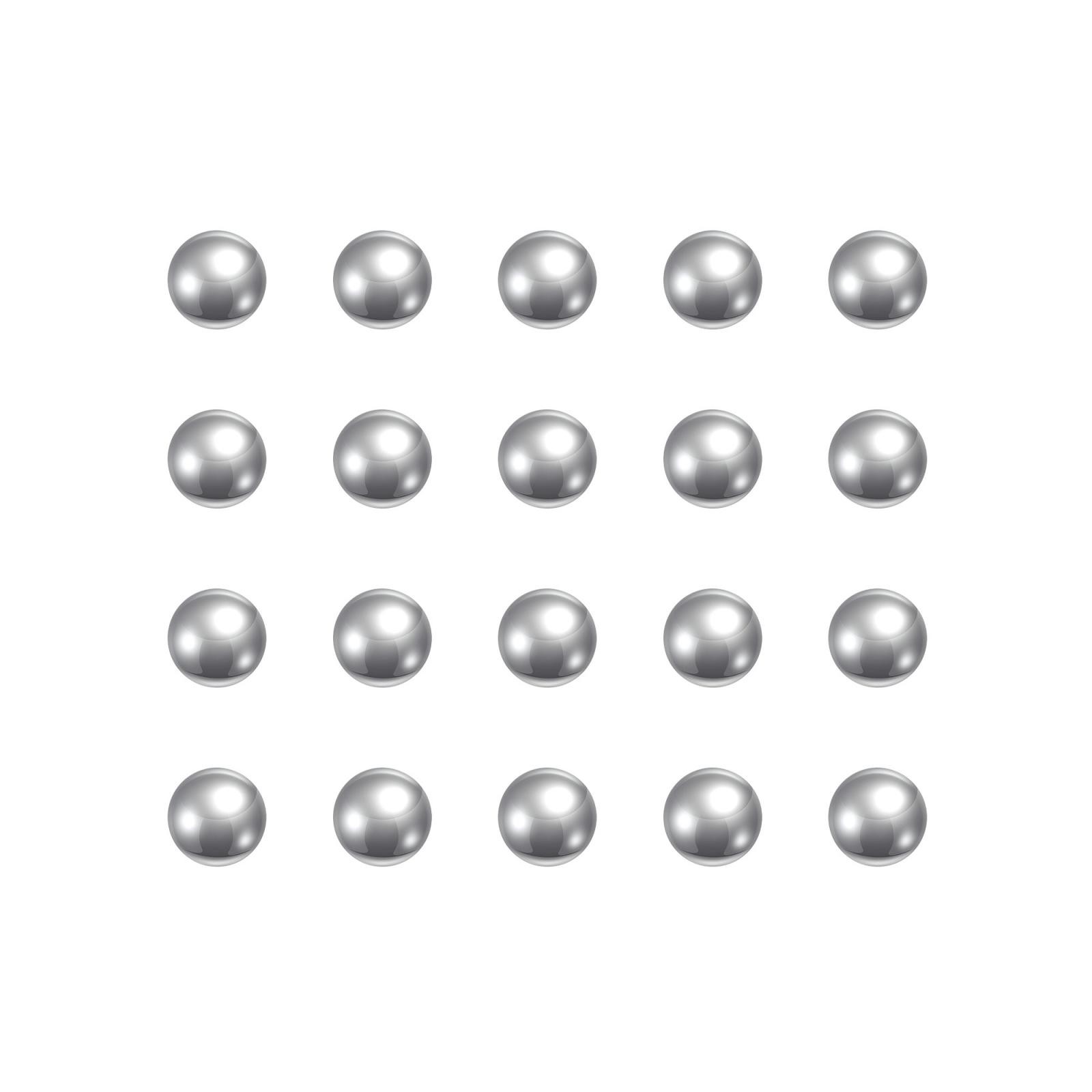 500pcs 4.5mm 201 Stainless Steel Bearing Balls G200 Precision