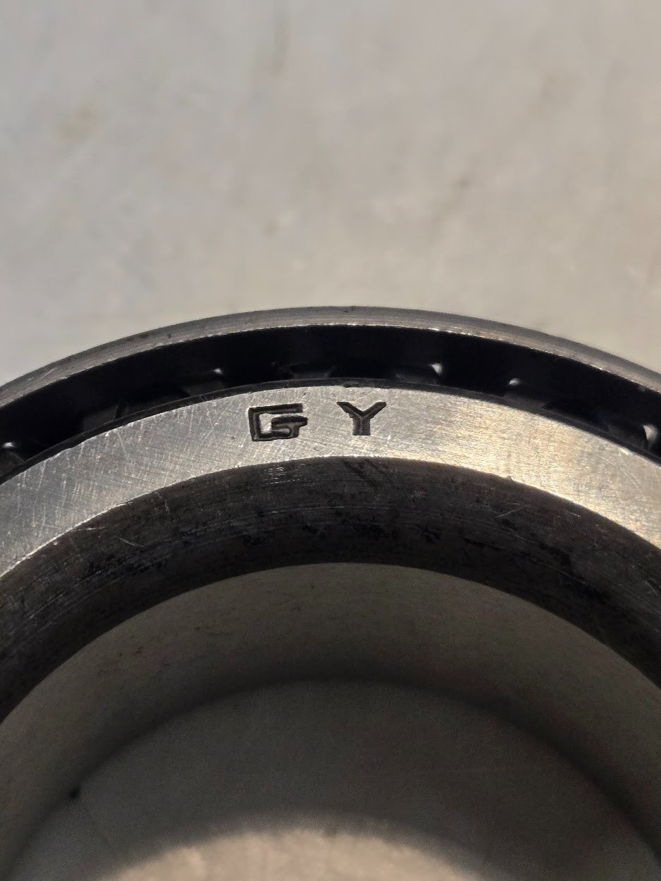 7 Quantity of LYC/GY Tapered Roller Bearing Cones 25580 | 1-3/4″ Bore (7 Qty)