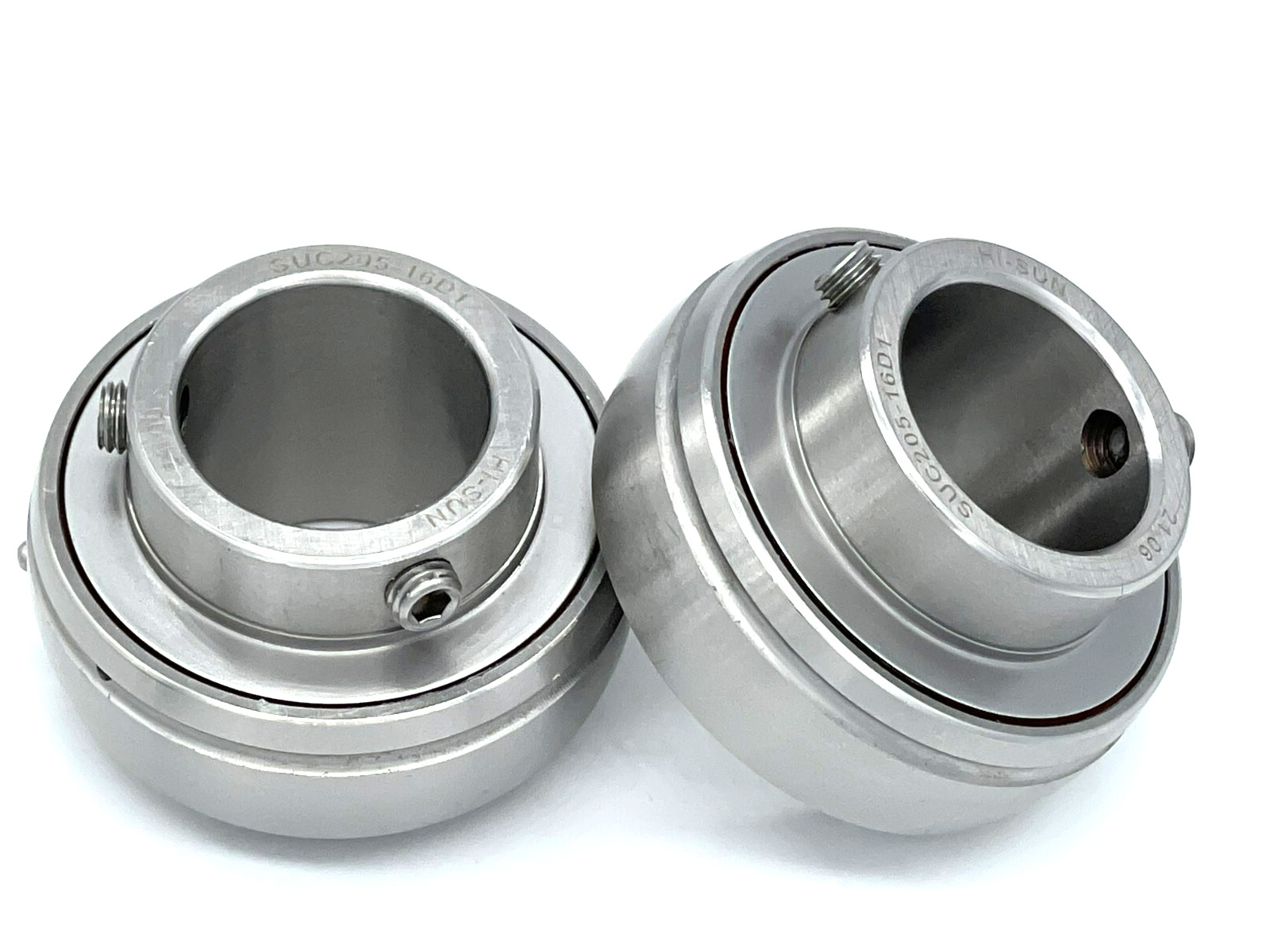 2PCS SUC205-16 D1 1″ Insert Stainless Bearing HI-SUN