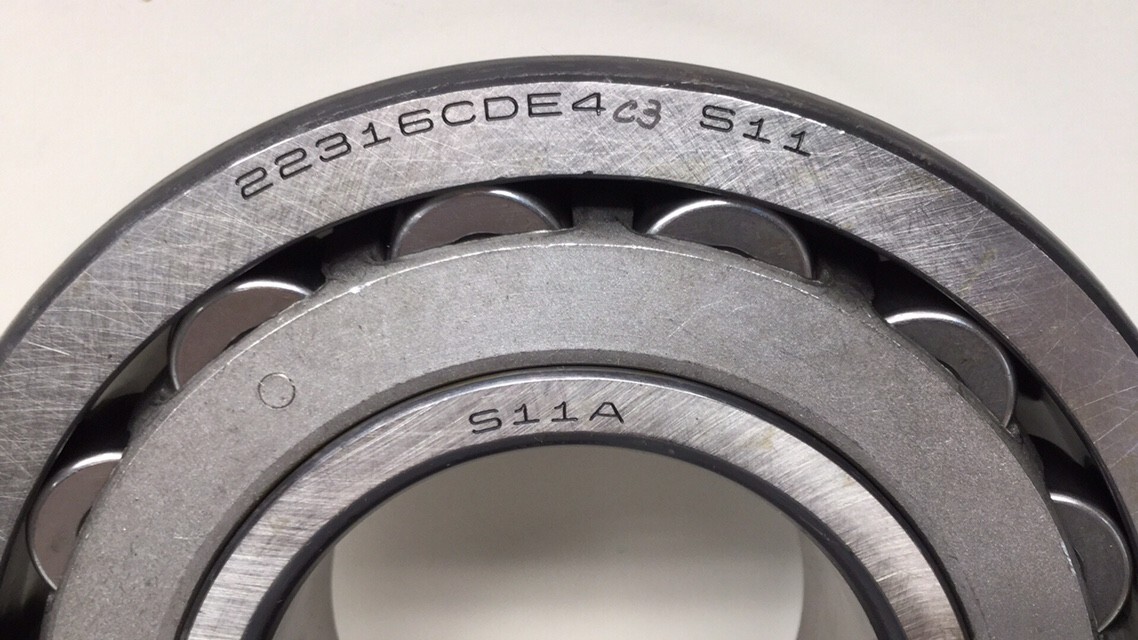 NSK 22316CDE4C3 Spherical Roller Bearing 80mm ID 170mm OD 58mm W Straight Bore