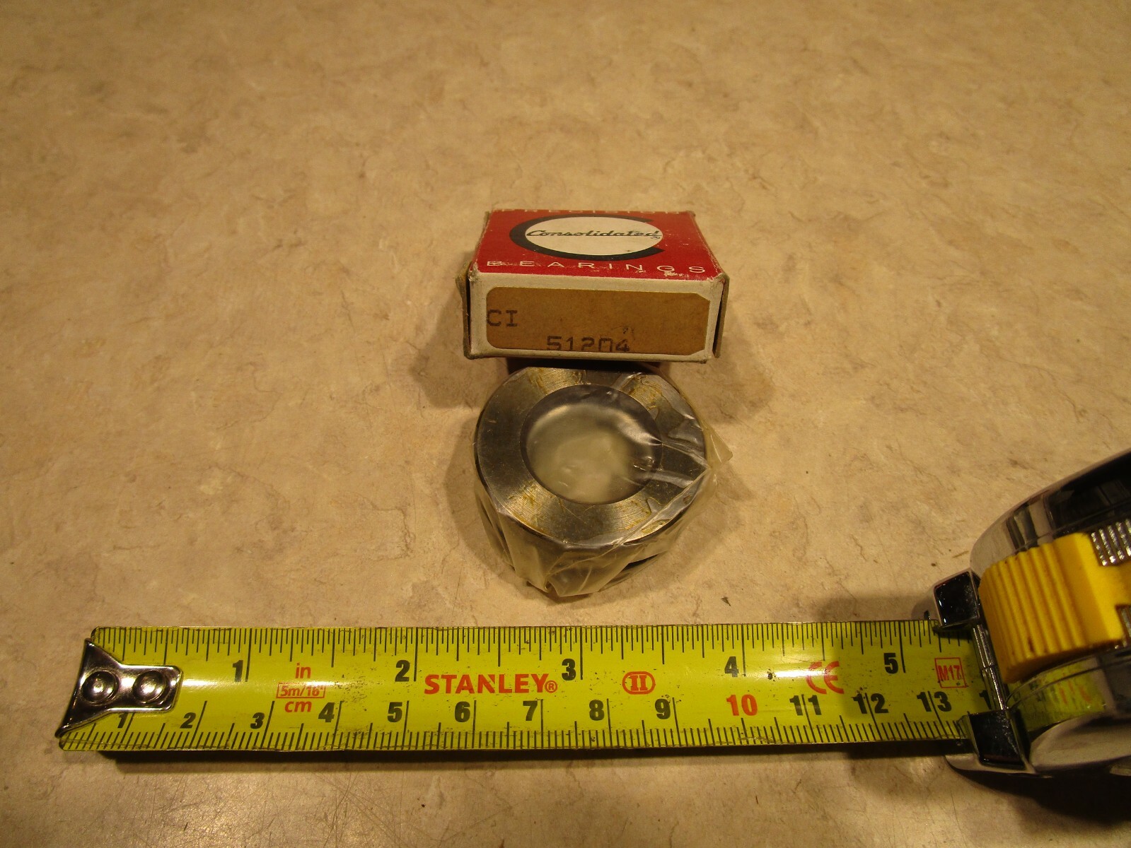 CONSOLIDATED BEARINGS 51204 THRUST BEARING, K0182